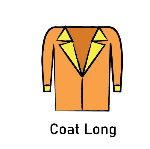 Coat (Long) | Dry Cleaning